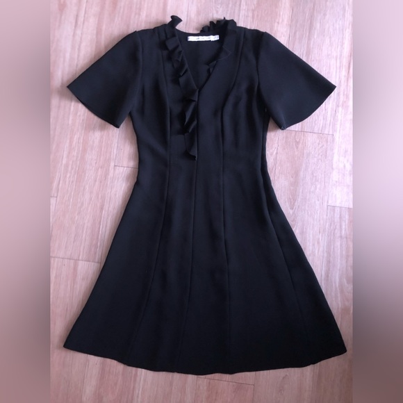 & Other Stories Black Dress with Details on Neck in Size 4 - Picture 1 of 7